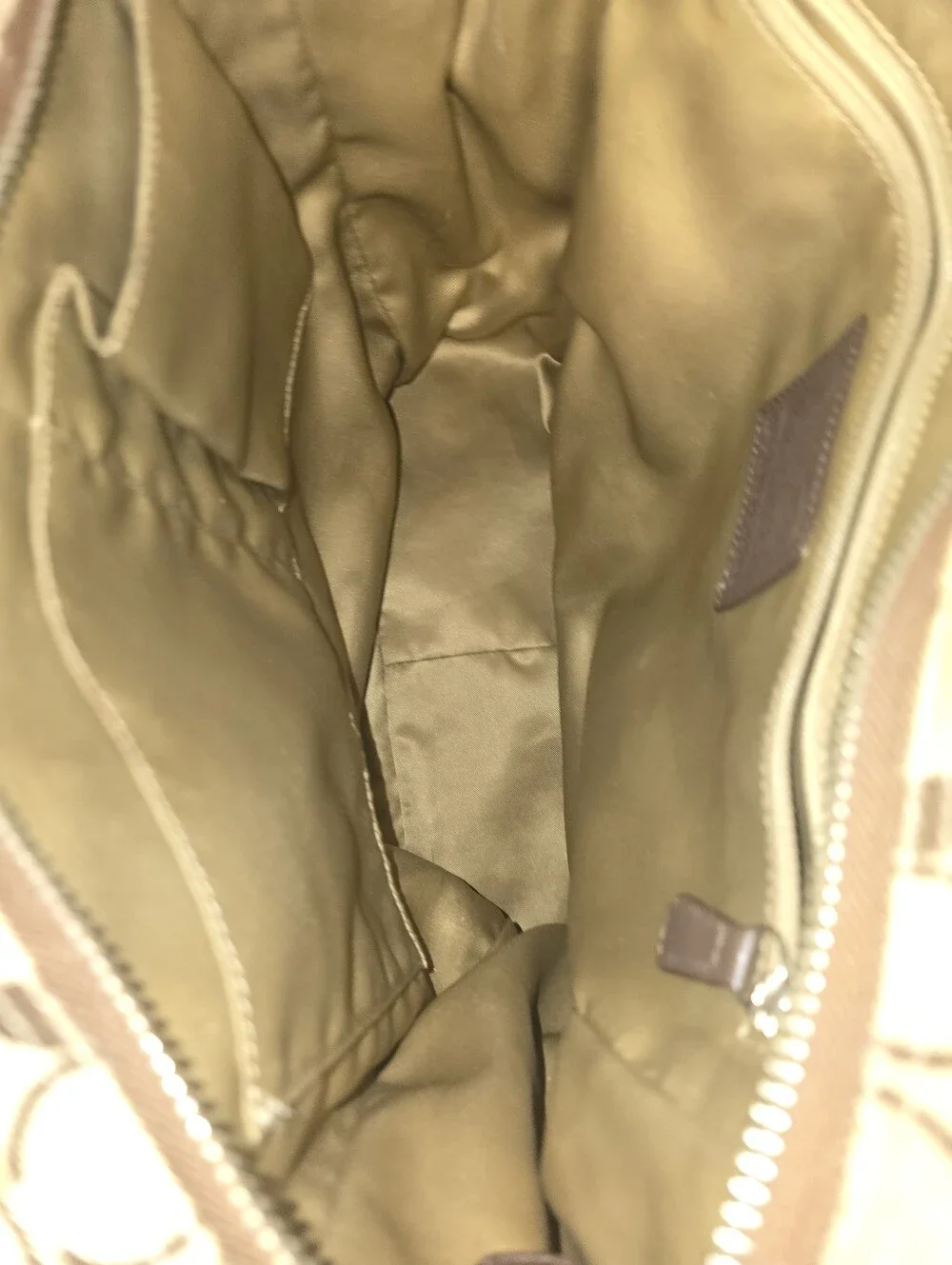 Coach tote signature
